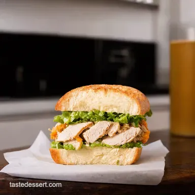 Bonkers Best chicken salad sandwich A Proper British Sarnie Recipe Card