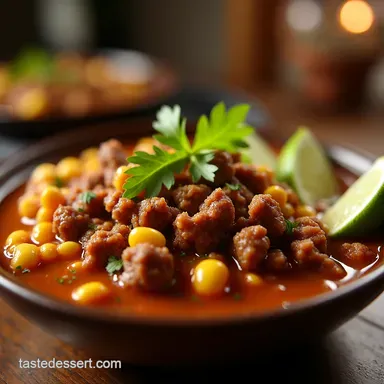 My Ultimate Minced Beef and Vegetable Cuchuco Hearty Cracked Corn Soup Recipe Card