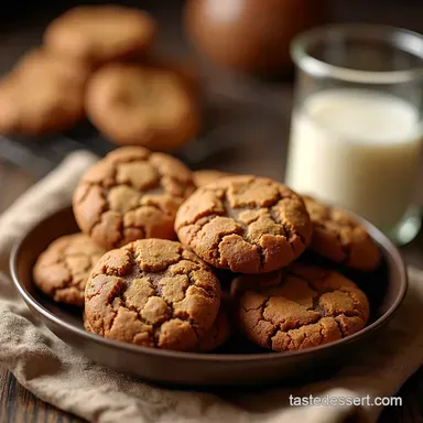 Irresistibly Soft Chewy Molasses Cookies Recipe Recipe Card