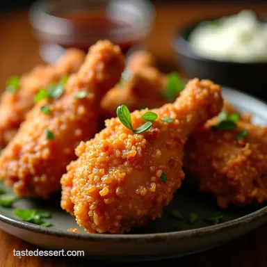 DoubleCrunch Korean Fried Chicken Recipe Ultimate Crisp Recipe Card