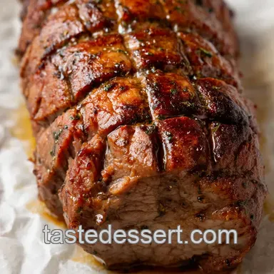 The Knackered-Knees No More: Ultimate Beef Tenderizing Marinade presentation