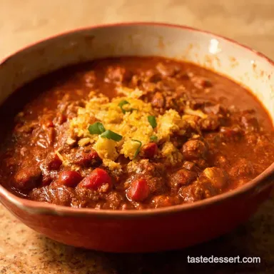 Knock Your Socks Off My Awesome Chili Recipe Recipe Card