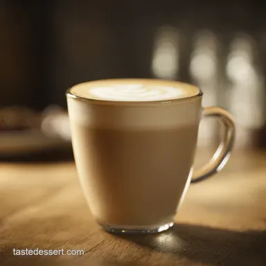 The Perfect Cafe Latte Recipe: Barista Style at Home! Recipe Card
