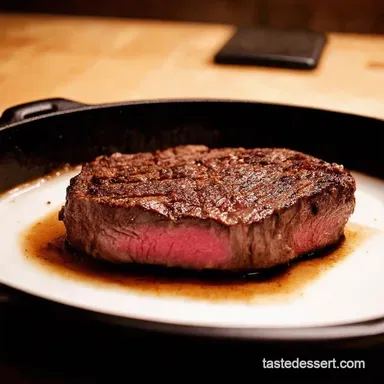 Juicy how to cook a steak RestaurantStyle Cast Iron Secret Recipe Card
