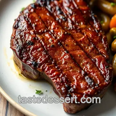 The Perfect Reverse Sear Ribeye: Steakhouse Quality at Home presentation