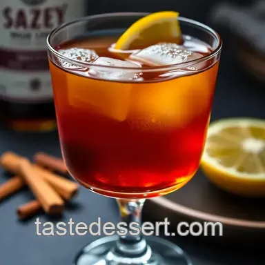 The Perfect Sazerac presentation