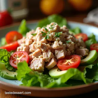 The Proper Job Tuna Salad Bright Zesty Sandwich Filling Recipe Card