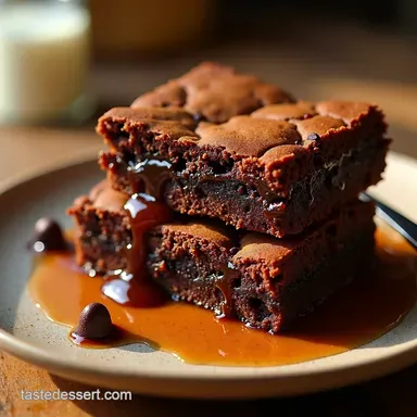 Rich Classic Brownies Recipe The Queens Fudgy Secret Recipe Card