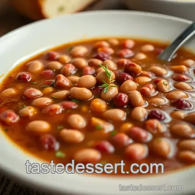 The Ultimate 15 Bean Soup presentation
