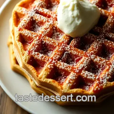 The Ultimate Buttermilk Waffle: Crispy Fluffy &amp Foolproof presentation