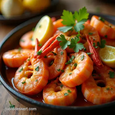 My Kickin Cajun Seafood Boil with Garlic Butter Recipe Card