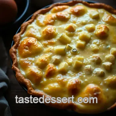 The Ultimate Chicken Pot Pie presentation