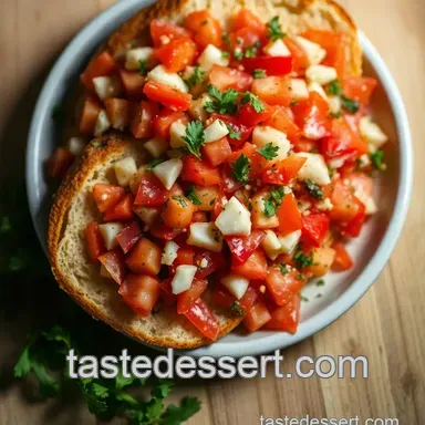 The Ultimate Chopped Italian Sandwich presentation
