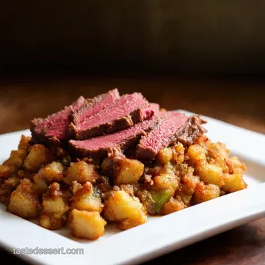 Corned Beef Hash Recipe Crispy Comforting Easy Recipe Card