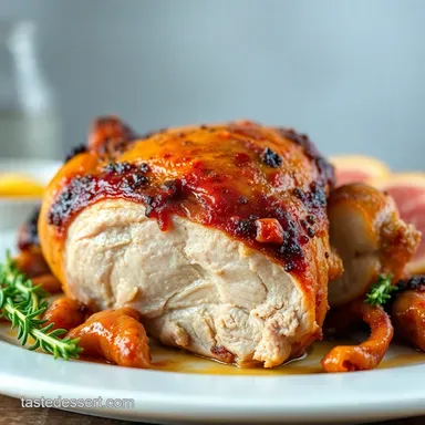 The Ultimate Capon Food Roast: Crispy Skin, Juicy Meat! Recipe Card