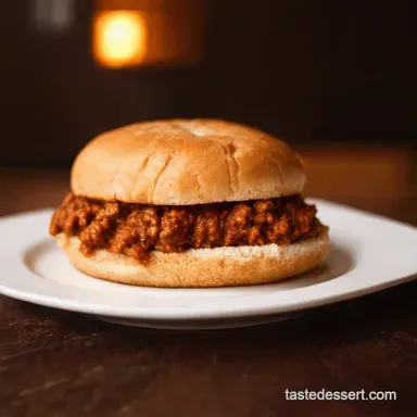 Best Sloppy Joe Recipe Classic American Comfort Food Recipe Card