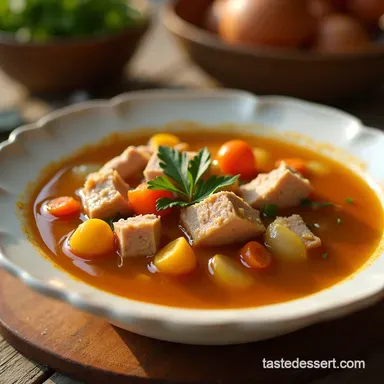 Turkey Carcass Soup My Food Glorious Food Leftover Magic Recipe Card
