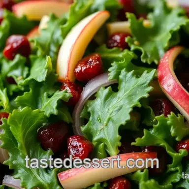 How to Make the Best Tossed Kale Salad with Maple Dressing!