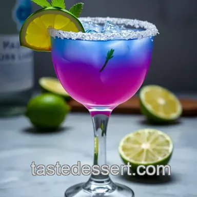 Easy & Tropical Blue Margarita: My Go-To Summer Cocktail Recipe Recipe Card
