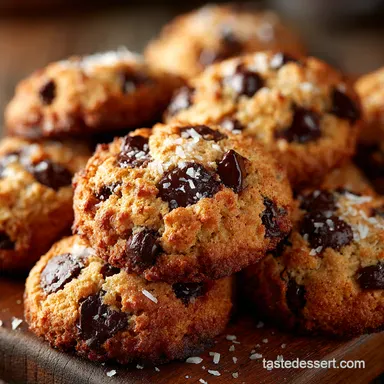 Chewy Coconut Chocolate Chip Cookies Recipe Tropical Treat Recipe Card