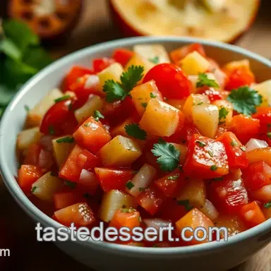 Easy Tropical Pineapple Salsa: A Refreshing Taste of Paradise!