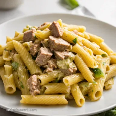 Tuna Pasta Salad My GoTo Comfort Food Recipe Recipe Card