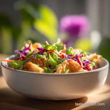 Weight Watchers Egg Roll in a Bowl Recipe with Ground Turkey: One-Pot Recipe Card