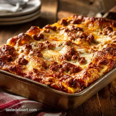 Lasagna Recipe: Nonnas Ultimate Beef and Sausage Classic Bake