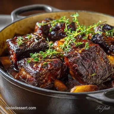 The Ultimate Red Wine Braised Short Ribs Dutch Oven Comfort Food