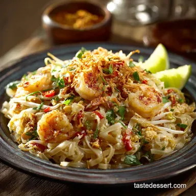 Pad Thai: The Ultimate Takeaway Style Recipe, Authentic Balanced Recipe Card