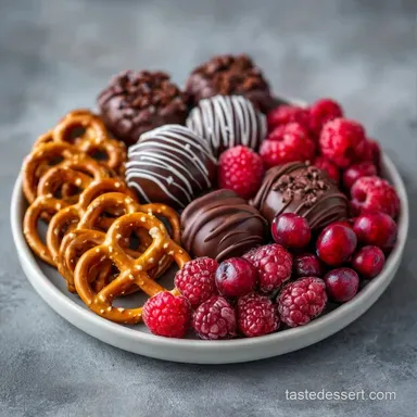 Valentine Day Dessert Board: 20 Minutes Recipe Card