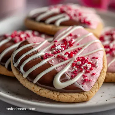 Valentine Ganache Cookies: Rich Cocoa & Silky Ganache Recipe Card