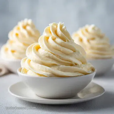 Vanilla Buttercream Frosting: Fluffy Recipe Card