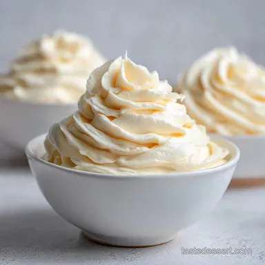 Vanilla Buttercream Frosting: Fluffy
