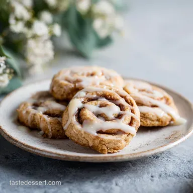 Vegan Gluten Free Cinnamon Roll Cookies in 32 Min