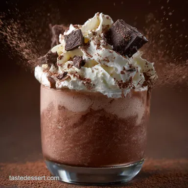 Velvety Frozen Hot Chocolate The Serendipity Style Recipe Recipe Card