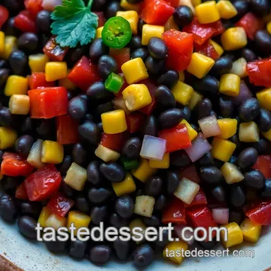 Easy & Refreshing Black Bean and Corn Salsa: Your New Favorite Dip Recipe Card