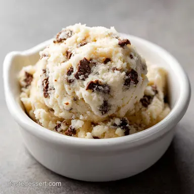 Viral Cottage Cheese Cookie Dough for 4 Servings Recipe Card