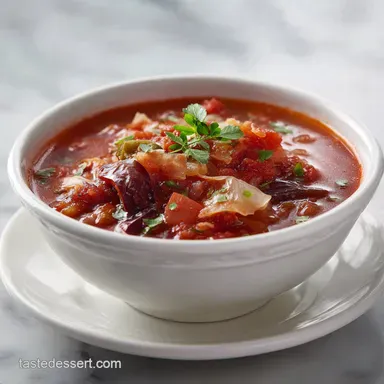 Weight Loss Cabbage Soup in 45 Minutes Recipe Card