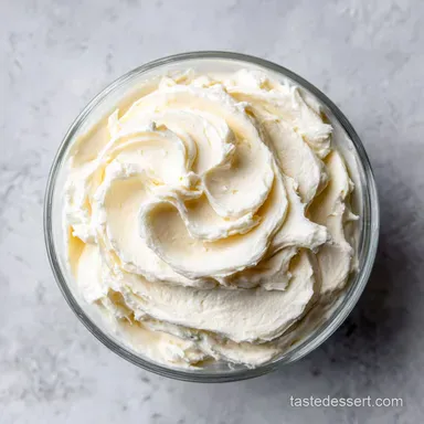 Whipped Cream Cheese Frosting for 24 Servings in 15 Minutes Recipe Card