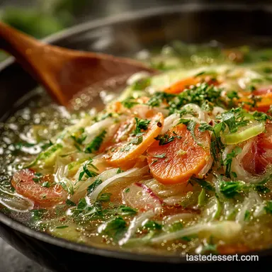 Chinese Vegetable Soup My Wontonderful Recipe Recipe Card