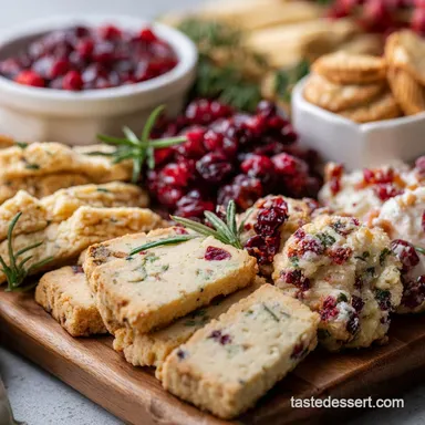 Christmas Dessert Board: Easy Shortbread Festive Ideas Recipe Card