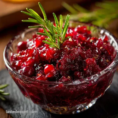 Cranberry Relish Recipe: Bright, Easy Cranberry Orange Flavor Recipe Card