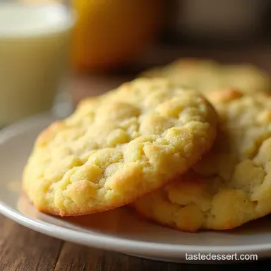 Zesty Lemon Poppy Seed Cookies My Sunshine Bake Recipe Card