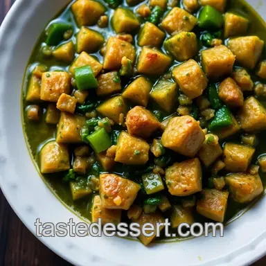 Easy & Flavorful Chili Verde Recipe: My Family's Go-To Comfort Dish Recipe Card