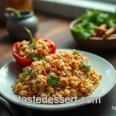 Zesty Stuffed Peruvian Red Peppers: A Family Favourite Recipe