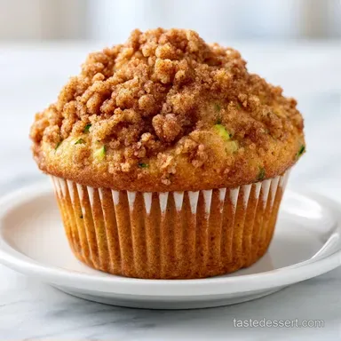 Zucchini Coffee Cake Muffins for 12 Recipe Card