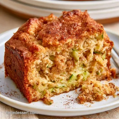 Zucchini Gluten Free Cake for 12 Slices Recipe Card