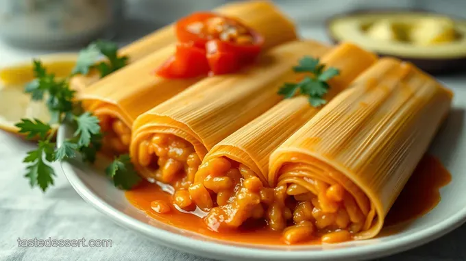 Aunt Maria s Chicken Tamales