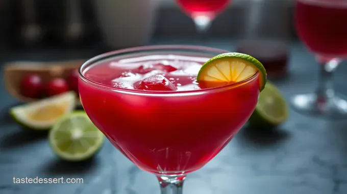 Classic Cosmopolitan Cocktail: A Timeless Elegance